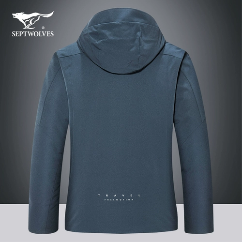 Septwolves, спортивный демисезонный пуховик, бархатная куртка, термобелье, утиный пух