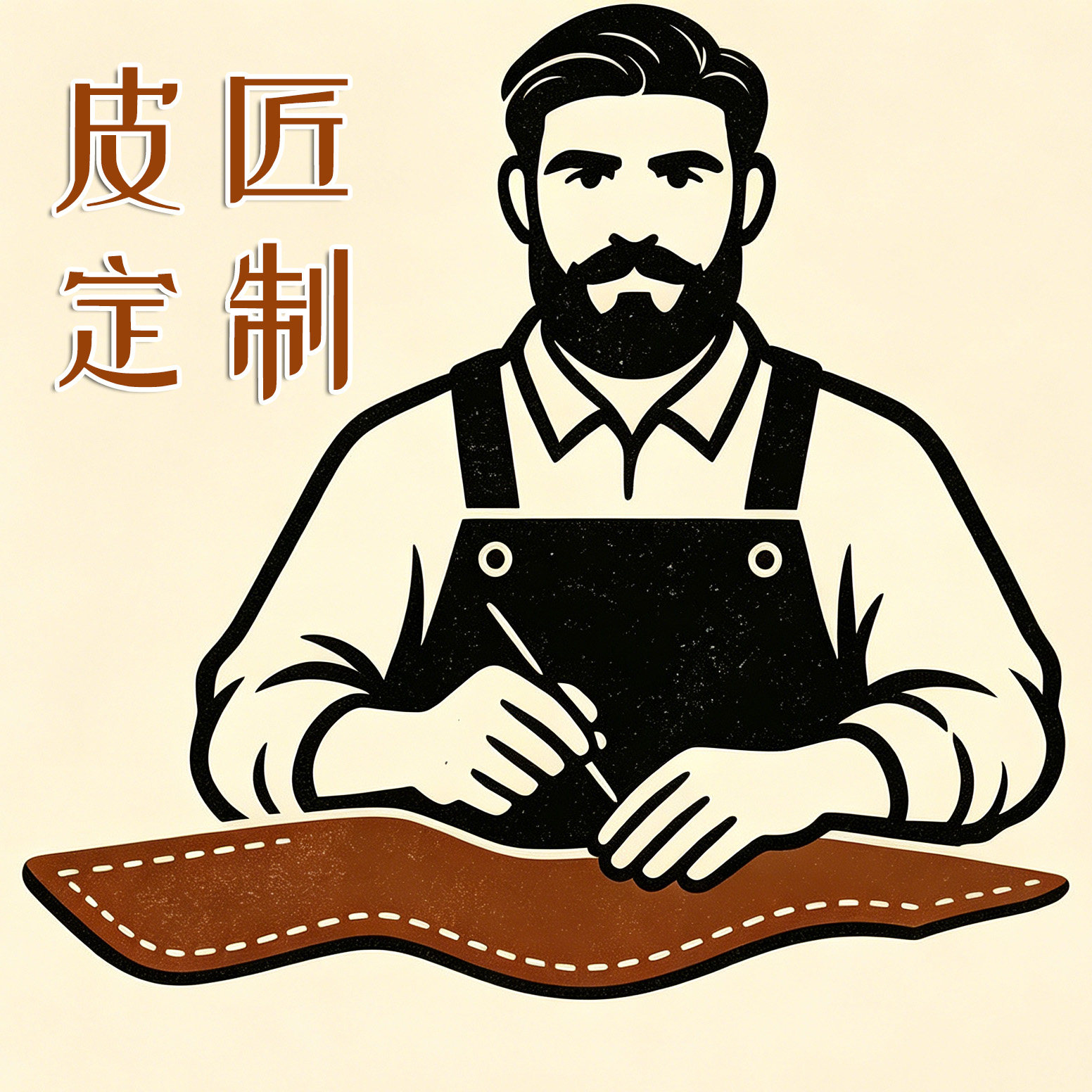 皮匠定制皮具的LOGO
