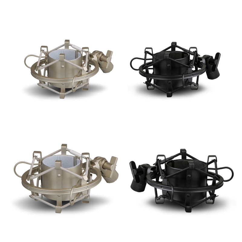 Microphone stand floor-to-ceiling desktop suitable for condenser microphone shock-proof stand mobile phone live wheat stand microphone stand