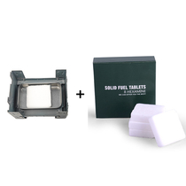 Household environmentally friendly solid alcohol block fuel ignites solid wax block charcoal ignition barbecue fire accelerant baking