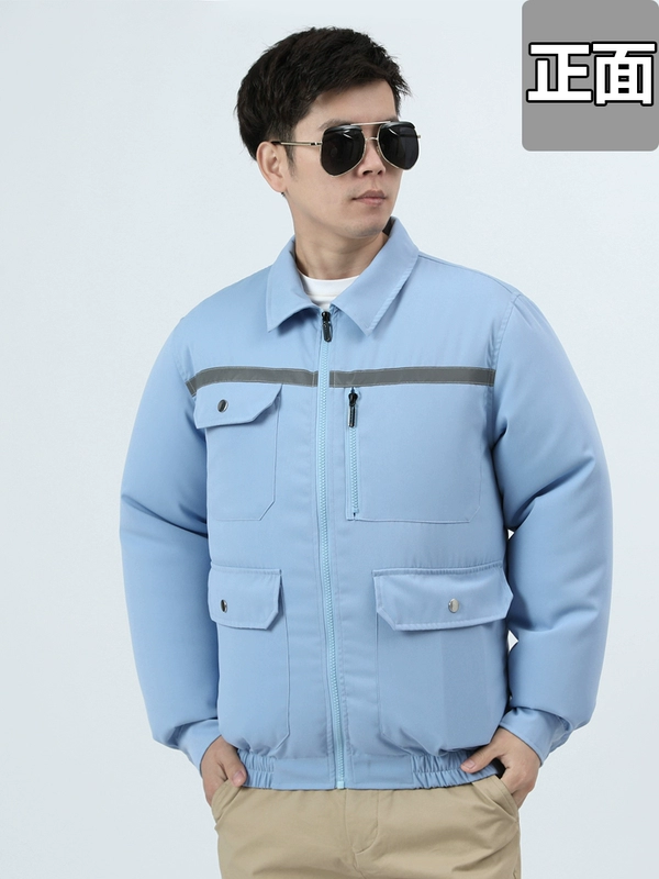 Quần áo có quạt làm mát áo khoác nữ sạc điện lạnh áo khoác chống nắng mùa hè áo sơ mi công trường xây dựng điều hòa không khí phù hợp với nam giới quần áo bảo hộ lao dộng áo bảo hộ