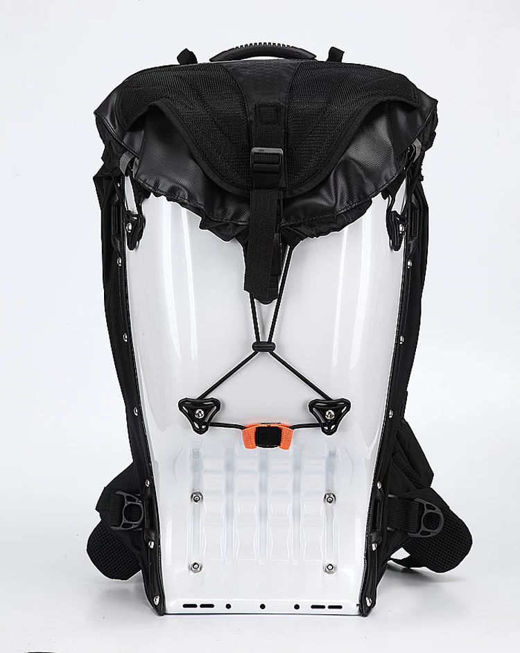 Backpack, helmet for cycling, retroreflective waterproof bag