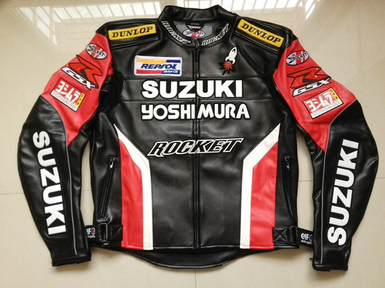 Suzuki Motorcycle Clothing Racing Suit Motorcycle Anti-Fall Riding Suit Motorcycle Pants Rider Suit Leather Pants Pu Waterproof