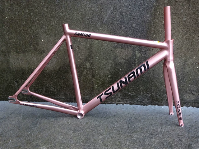 TSUNAMI SN M100 Frame Set Fixed Gear 700C Aluminum Frame and F