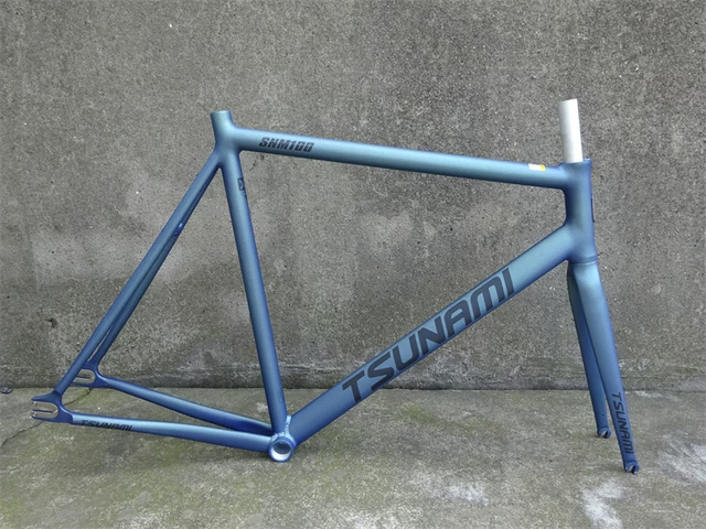TSUNAMI SN M100 Frame Set Fixed Gear 700C Aluminum Frame and F