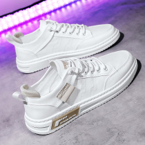 Tide Cards Little White Mens Shoes 2022 New Summer New Heightening Board Shoes Korean Version Trends 100 Hitch Casual Sails Shoe Tide