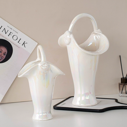 Nordic Ins Fantastic Pearl Ceramic Vase Vase Aquarius цветут цветы