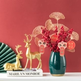 Простая домашняя обстановка современная легкая роскошная керамическая ваза Aquarius цветочный композиция цветок гостиная винодельческая шкаф сухой цветок декоративные украшения