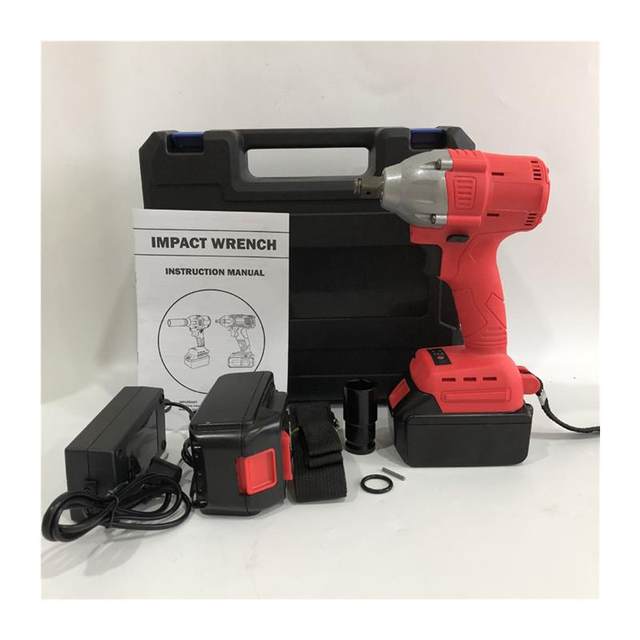 Rechargeable brushless electric wrench wind gun machine electric screwdriver electric drill torque wrench lithium electric tool