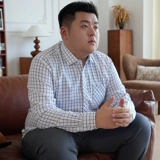 Осенняя хлопковая рубашка, большой размер