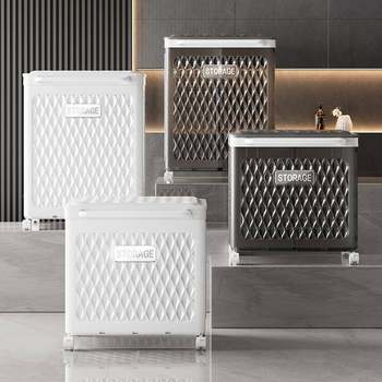 Clothing basket room with cover 985 986 clothing foldable dirty bathroom bathroom bathroom large capacity dirty clothes storage basket lying dirty