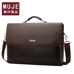 Japanese MUJE MUJE New Men's Cross -Bag Shoulder Bags Body Bag Large -capacity Business Leisure Carto