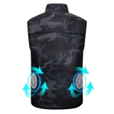 Летний охлаждающий жилет, вентилятор, комбинезон, защита от солнца