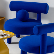 Klein Blue Chair The Fat Chair Designer Very Simple People Sofa Chair Lamb Fat Chair Net Red