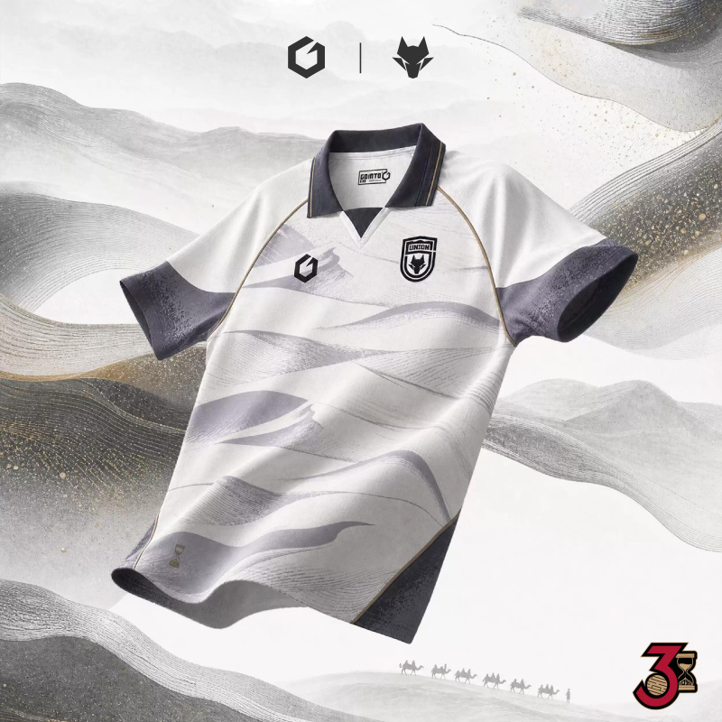 Gointo Industrial X Shaanxi United Football Club Player Version Second Away Third Jersey Gointo Industrial X Shaanxi United Football Club Player Version Second Away Third Jersey