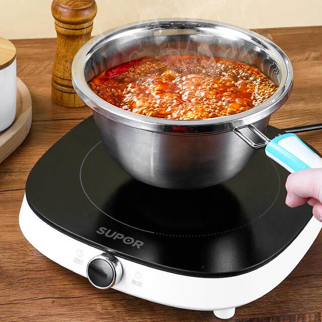 Stainless Steel End Bowl and Fork Multi-Functional Anti-Scalding Bowl Clamp Insulated Bowl Remover Commercial End Plate Casserole End Soup Bowl Tool