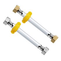 4分家用冷热水管软管防爆耐高压高温接热水器马桶PVC连接管进水管
