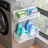 Креба прачечной, пранка для ванной комнаты, магнитная всасывающая полка, положить балкон на балконе для белья на балконе без ударов в холодильнику