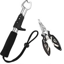 Control fisher new type of multifunctional fish control with ruler with scale road subpliers clamp fish pliers stainless steel clamp fisher wire cut