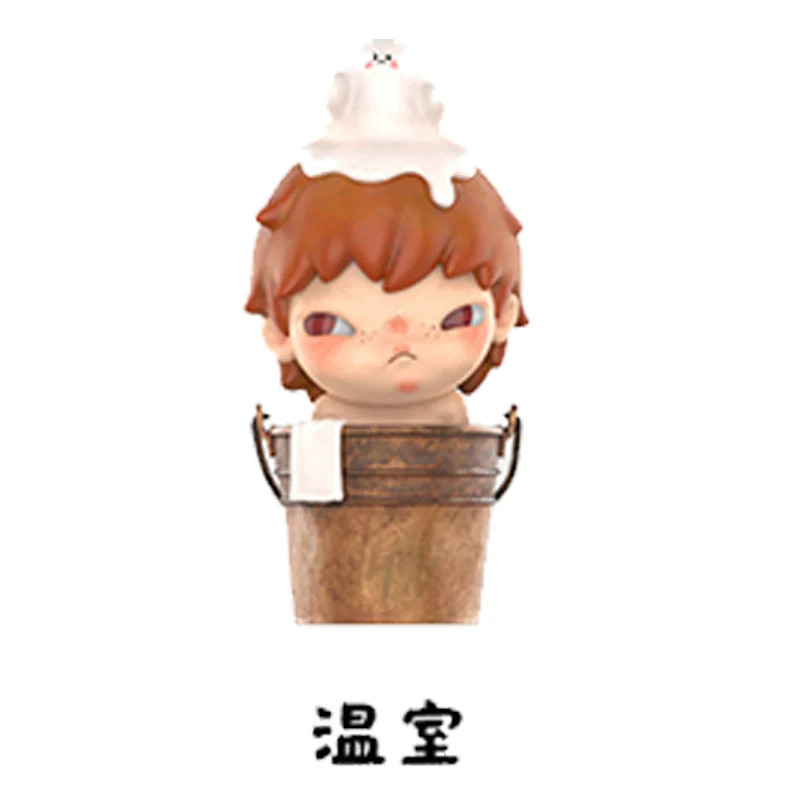 POP MART Bubble Mate Hirono's little makes the bad series blind box hand-to-hand playing ornament gifts