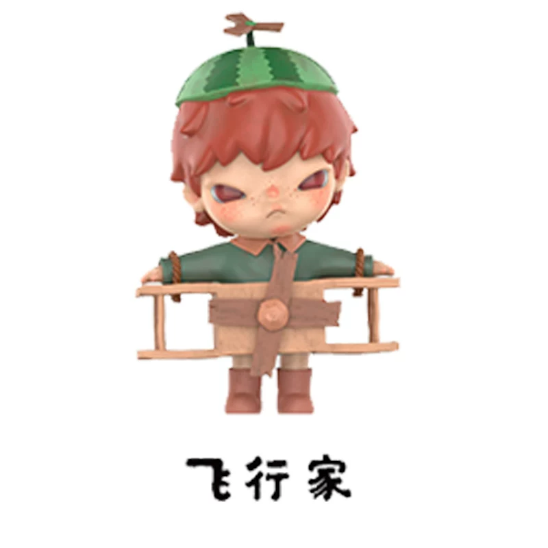 POP MART Bubble Mate Hirono's little makes the bad series blind box hand-to-hand playing ornament gifts
