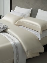 Mengjie Home Sports 160 imported cotton light luxury cotton four pieces of high - end luxury bed linen 5 star hotels
