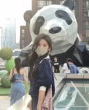 Корейская подлинная высокая щеки 1021509 хлопок на 100%летняя свежая маленькая измельченная мешка холста