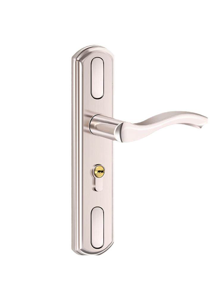 Door Lock Stainless Steel Bedroom Silent Home Indoor Handle Room Old-Fashioned Universal Lock Replacement Lock Adjustment