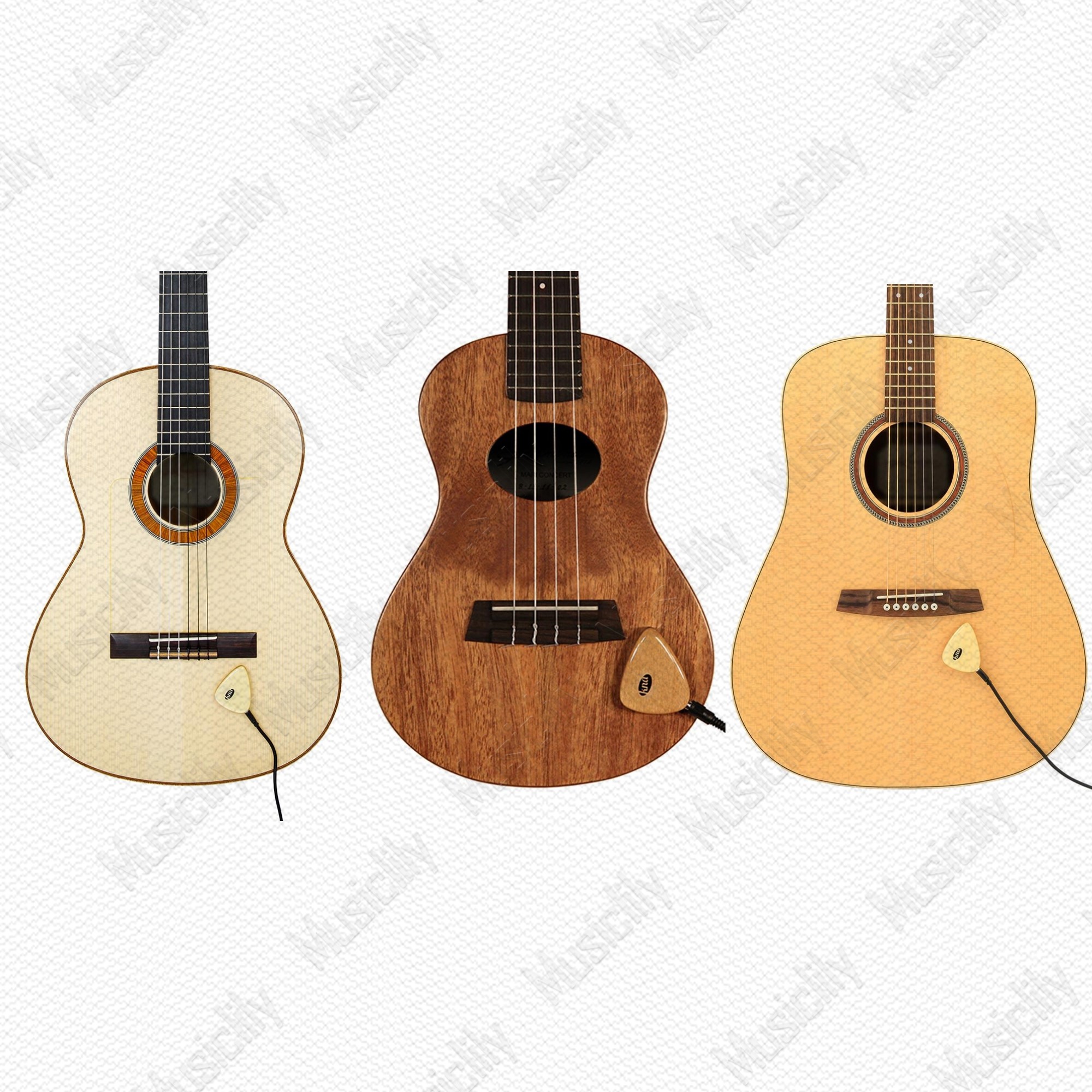 KNA AP - 1 General AP - Vocal instrument Ukriri Classical Folk Guitar external patch pickup is free from opening