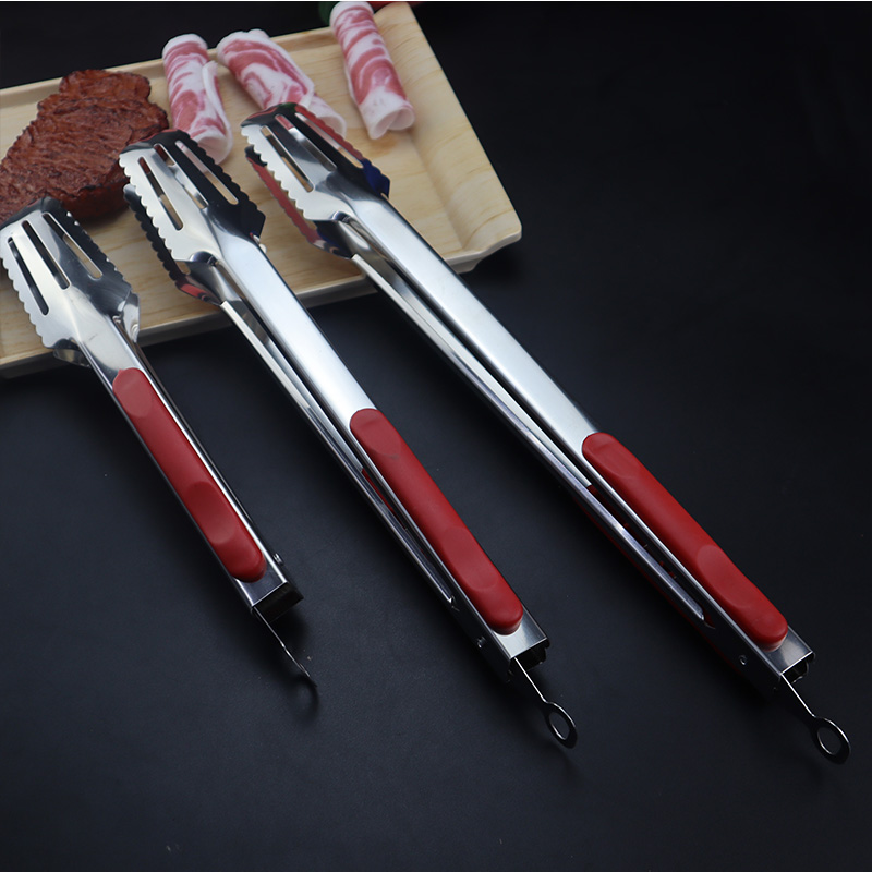 Outdoor barbecue clip camping picnic picnic stainless steel food household barbecue steak clip kitchen tools supplies