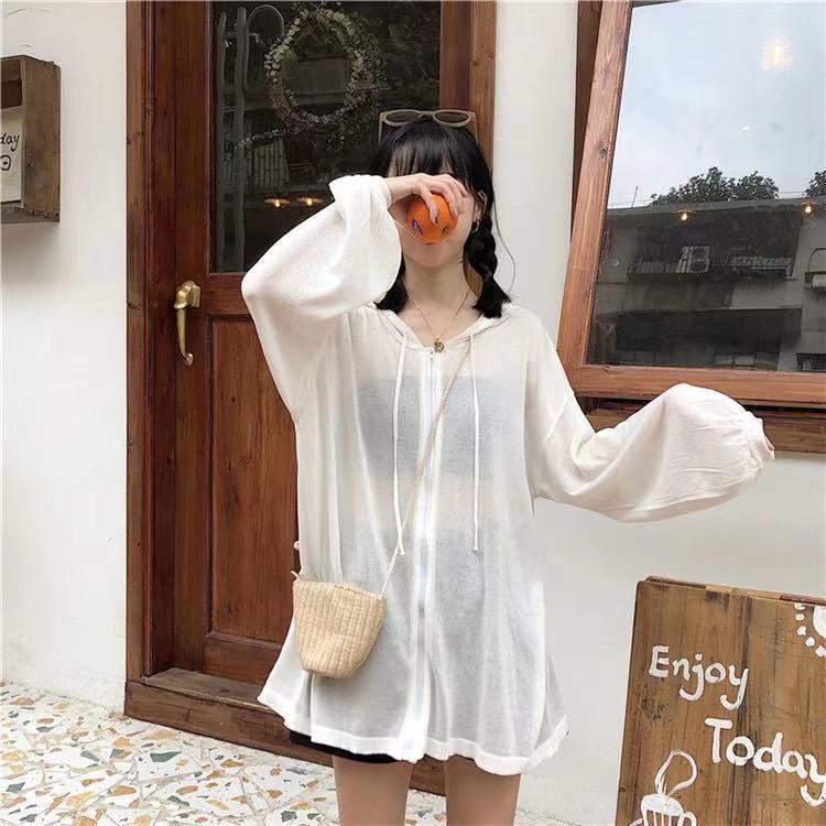 Swimsuit Cover-Up Can Be Worn in the Water, Sun Protection Cover-Up for Beach Vacations, Bikini Outerwear for Women, Large Size, Loose and Thin Style
