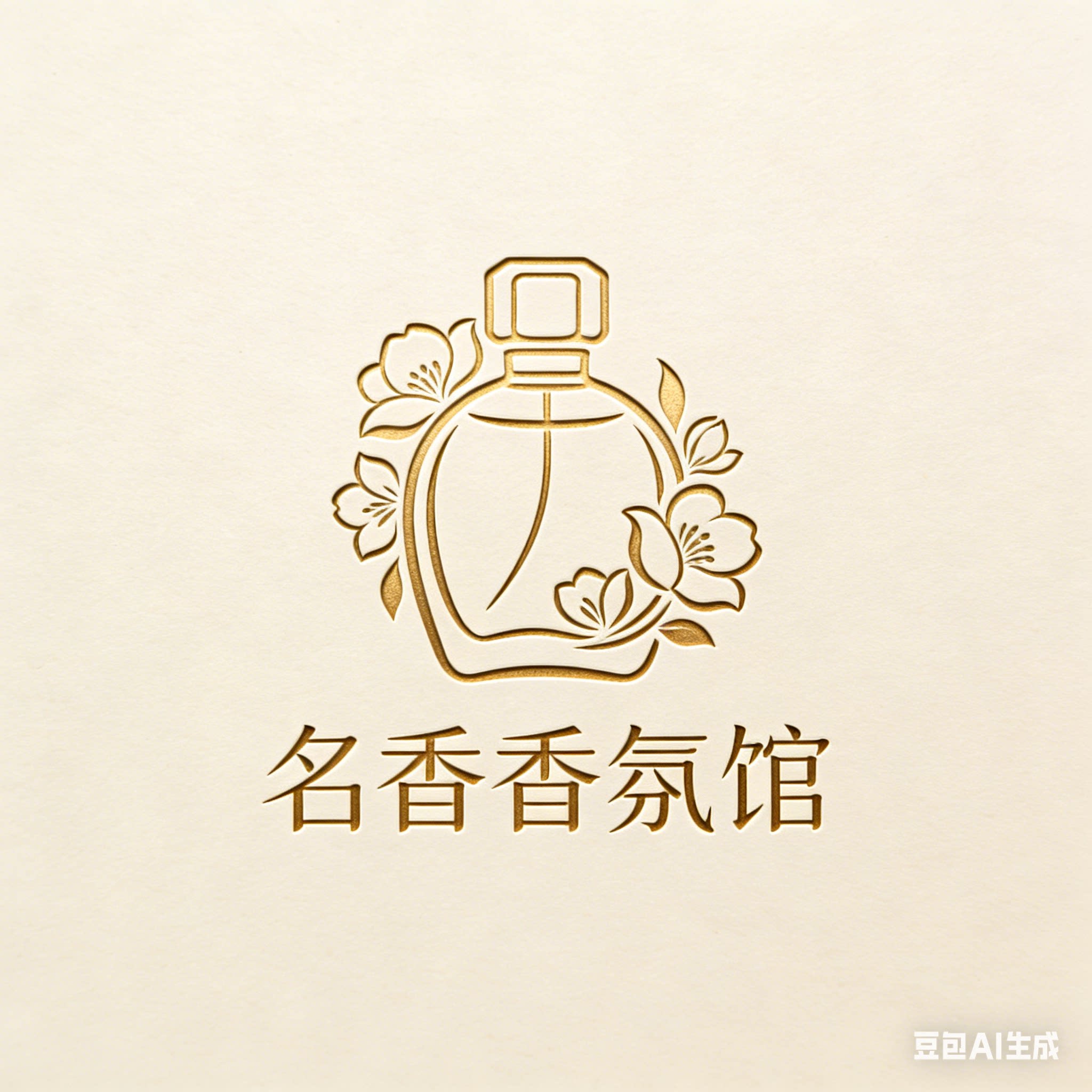 名香香氛馆的LOGO
