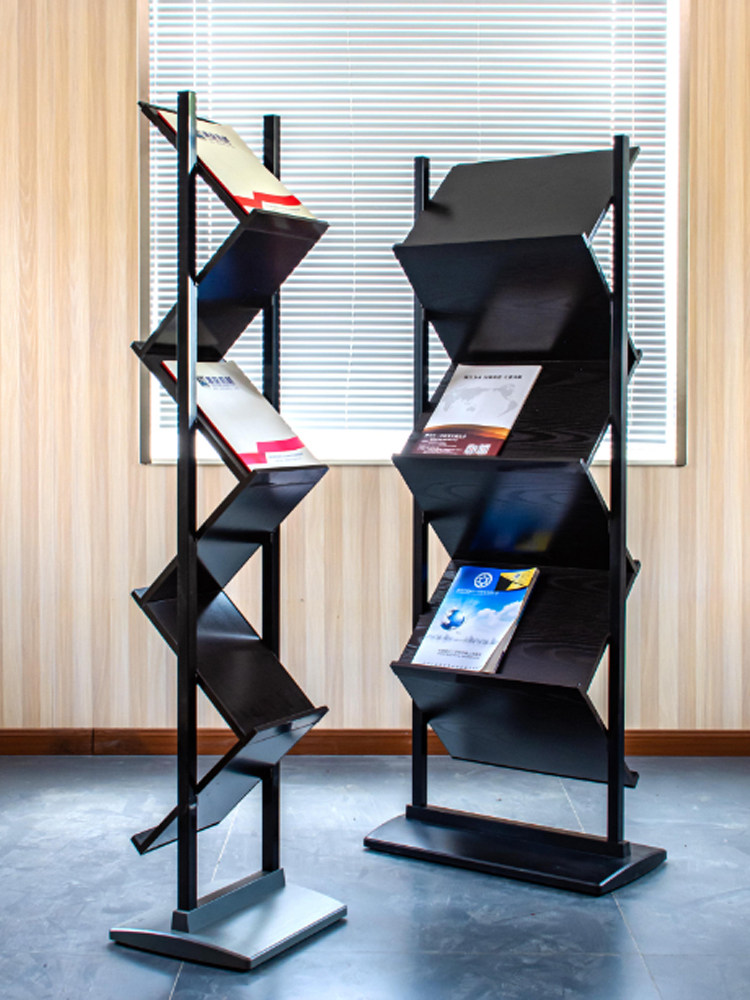 Data rack, leaflet magazine rack, newspaper rack, sales department, brochure rack, newspaper A4 display rack