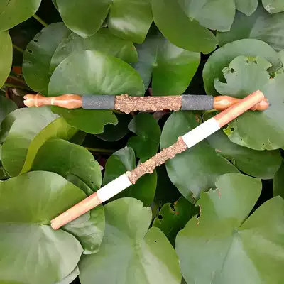  Custom-made solid wood station lever cage lever utensils Station stick embroidered eye parrot thrush with round cage square cage pepper grinding sand lever