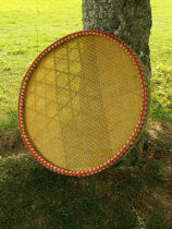 Bamboo products Bamboo products Fine sun disk handmade filter bamboo with hole round rice sieve household bamboo drying