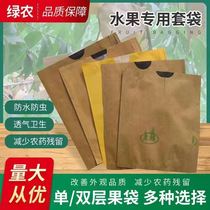 Pear special bagging pear bag fruit bagging large pear bag gold pear late autumn yellow pear fruit bag paper bag waterproof and bird-proof