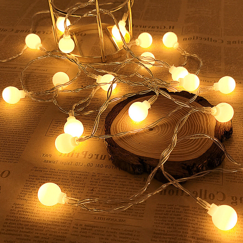 Girl birthday decoration LED lights small star lights flashing lights full of star lights string bedroom scene decoration decorations