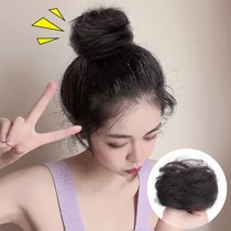 Wig Woman REAL HAIR BALLS HAIR RINGS DISC HAIR WIG LOOPS FLUFFY SLOTH SLOPPINESS FLORAL HAIR ACCESSORIES GUFENG WIG HAIR BAG