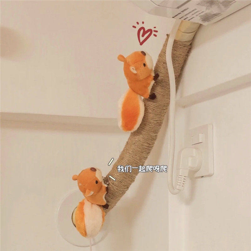 Decorate and beautify hemp rope for air-conditioning pipes, soft-packed air-conditioning pipes, winding outsourcing pillars, creative cover-up