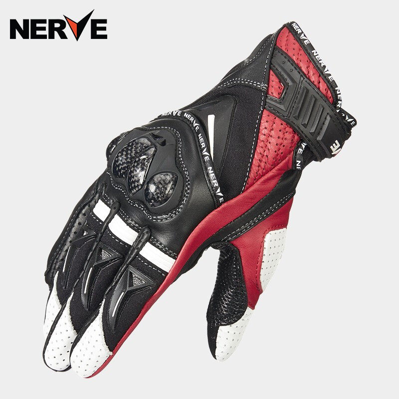 NERVE Nev motorcycle gloves winter touch screen carbon fiber off-road anti-fall breathable riding rider equipment