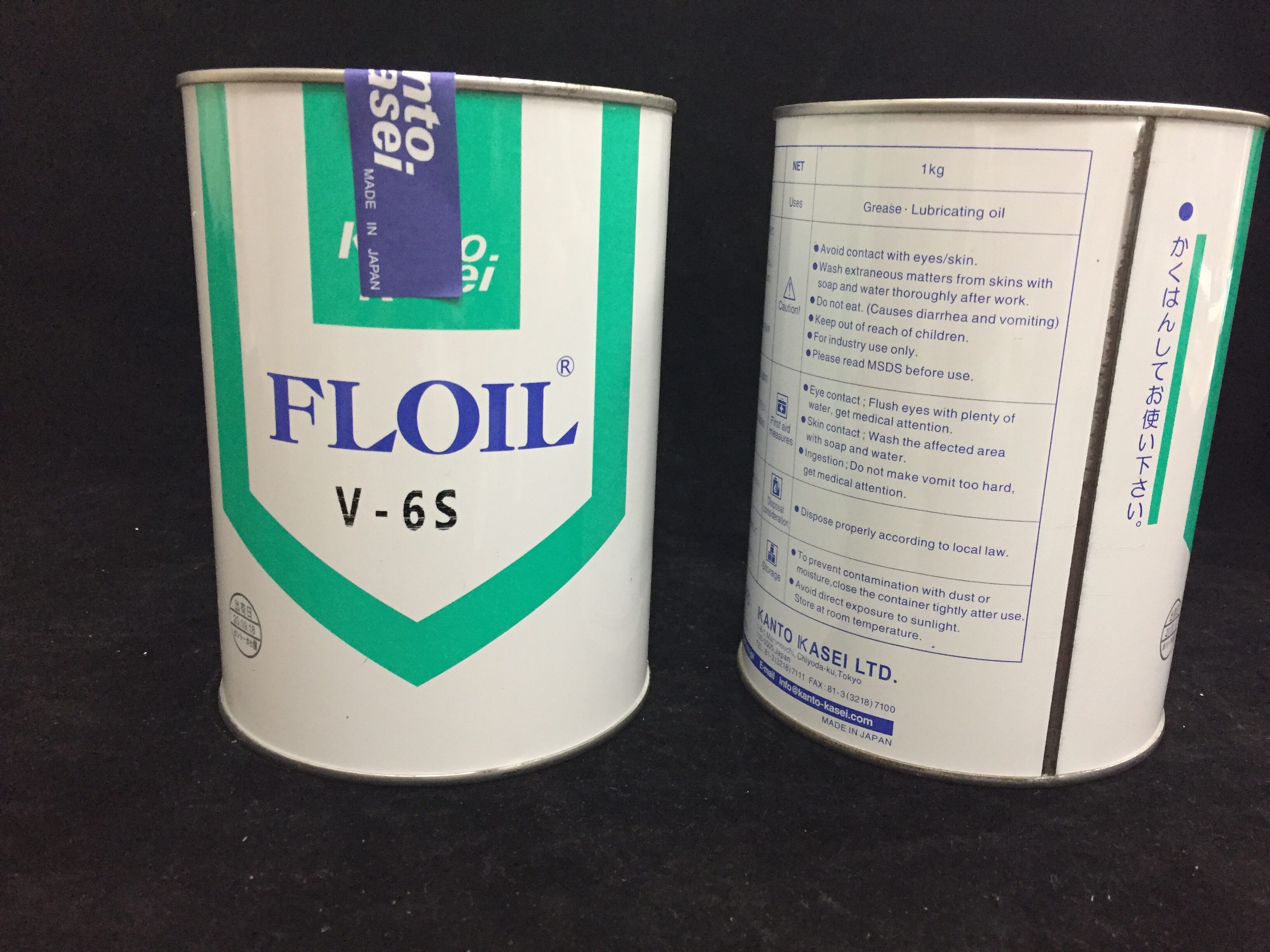 现货原装正品长期供应关东化成FLOIL V-6S机械承润滑油脂