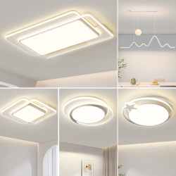 Living Room Main Light, Elegant 2026 New Ceiling Bedroom Light, Modern Simple Zhongshan Lighting Fixtures, Whole House Package Combination Hd