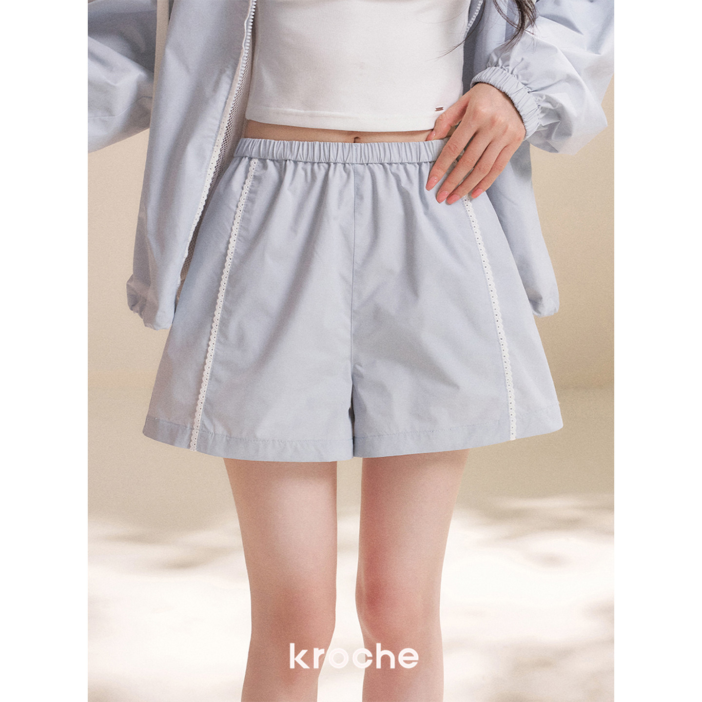 KROCHE フード付き セットアップ