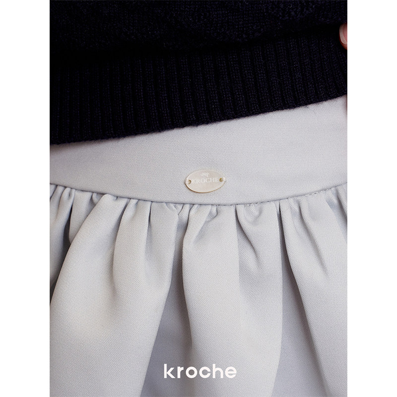 KROCHE ハイウエスト スカート KB5065