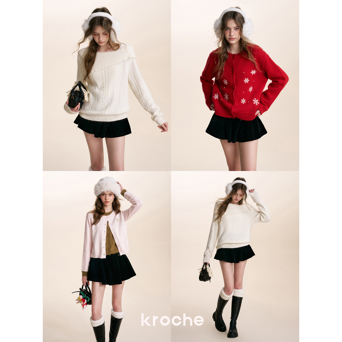 KROCHE スカート KDC5041