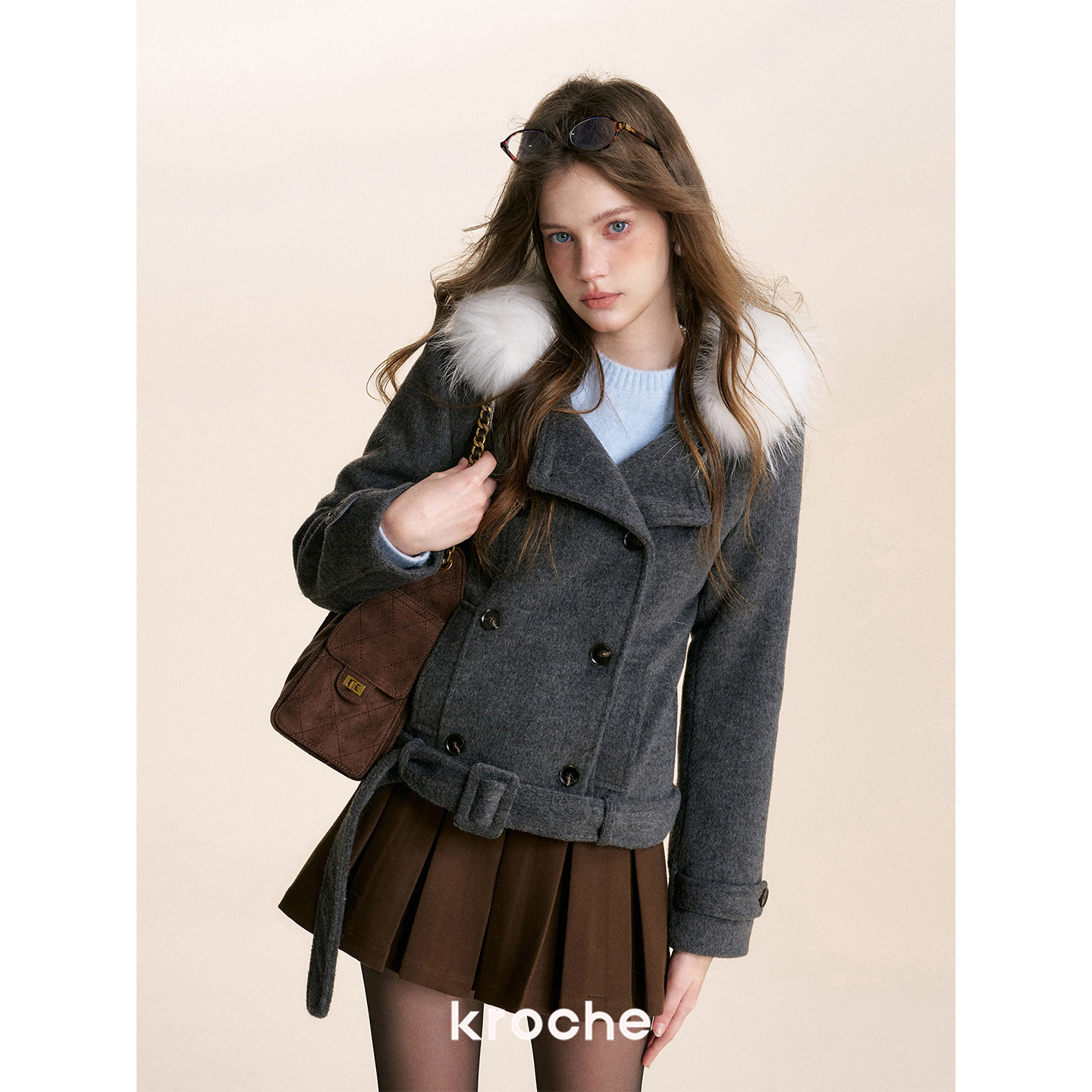 KROCHE フード付き ジャケット KZQ8015