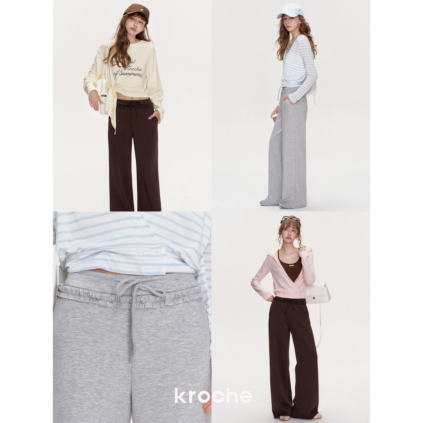 KROCHE ストレート パンツ KL8063