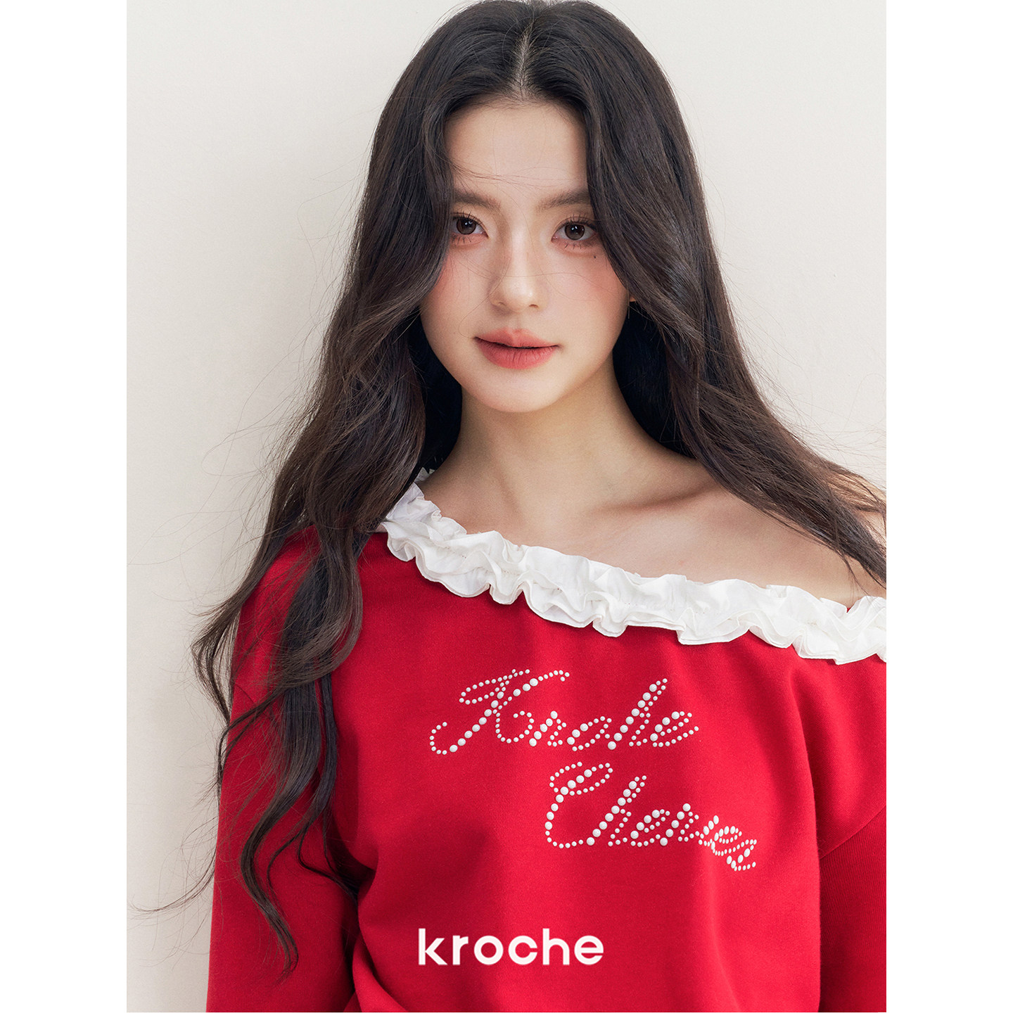 KROCHE アシンメトリー スウェット・パーカー KVA0004