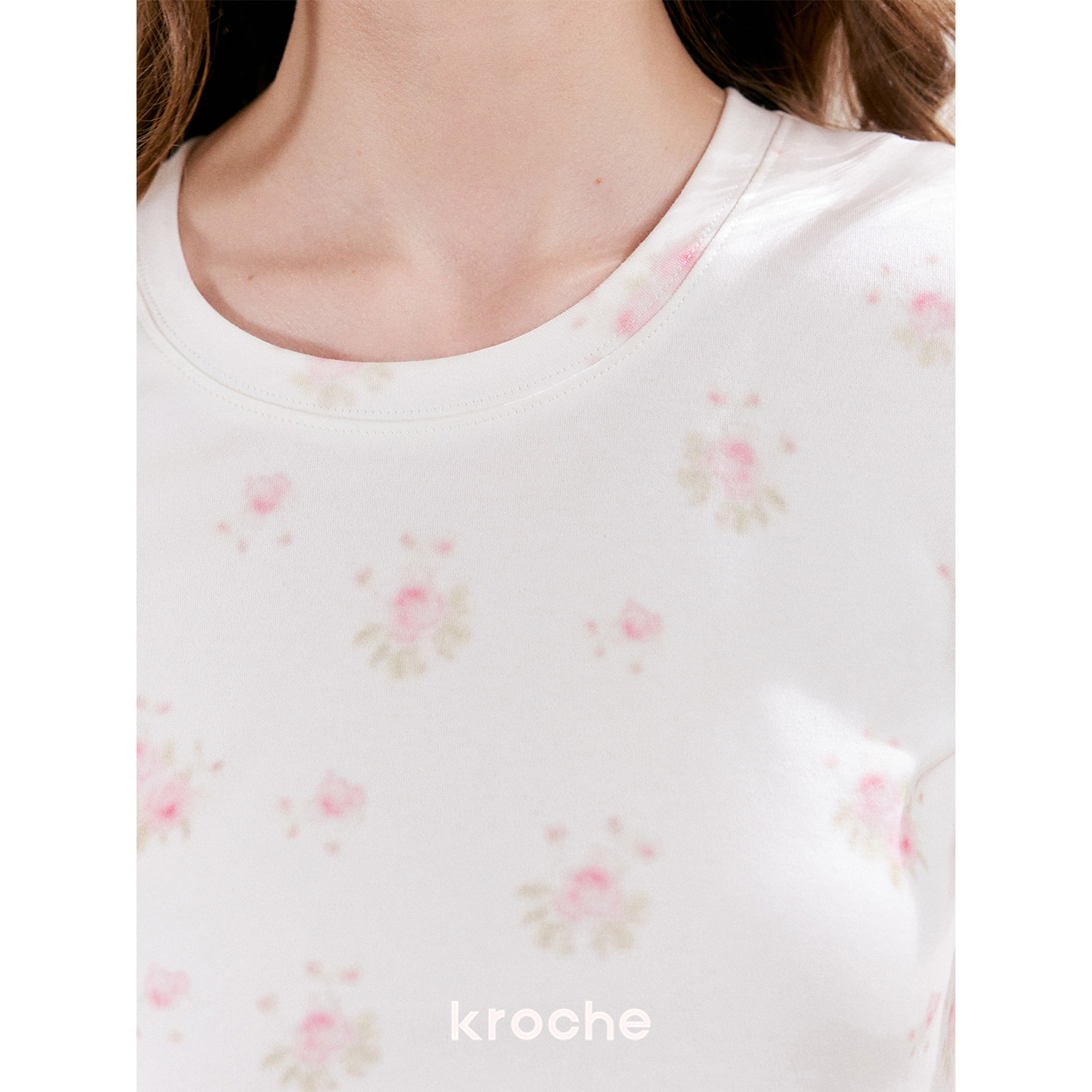 KROCHE プリント 半袖 Tシャツ KEC4086