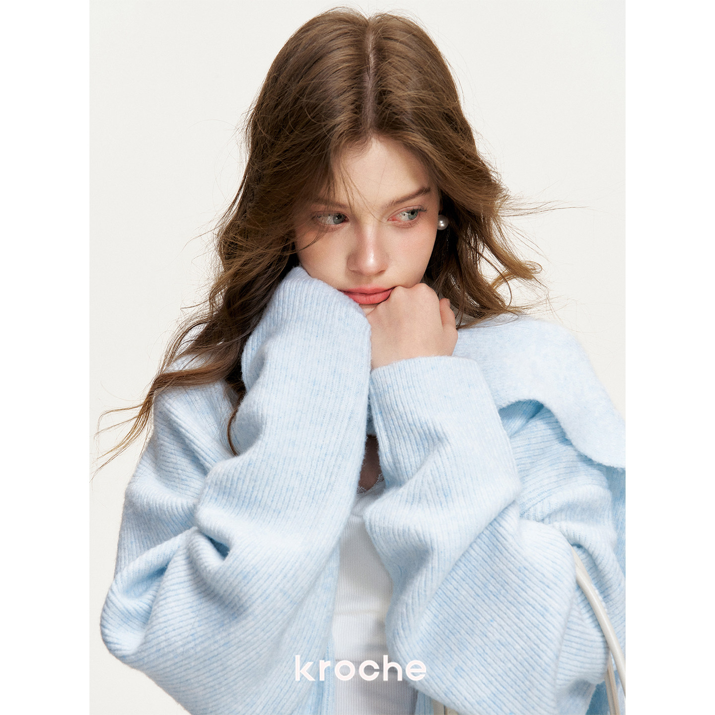 KROCHE 重ね着風 ニット KZY2061